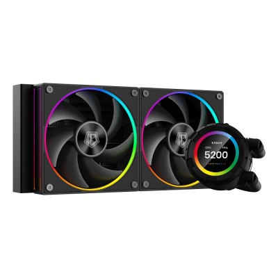 вентилятор Кулер с водяным охлаждением ID-Cooling SL240, LCD SCREEN /300W /all Intel /all AMD Ret вентилятор Кулер с водяным охлаждением ID-Cooling SL240, LCD SCREEN /300W /all Intel /all AMD Ret