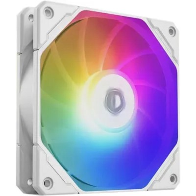 вентилятор Case fan ID-Cooling TF-12025-PRO-ARGB WHITE 120мм ( PWM, резиновые углы, белый, ARGB, 500-1800об/мин) BOX вентилятор Case fan ID-Cooling TF-12025-PRO-ARGB WHITE 120мм ( PWM, резиновые углы, белый, ARGB, 500-1800об/мин) BOX