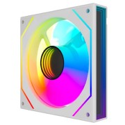 Вентиляторы Powercase Вентилятор (M52-12W ARGB) White120x120x25mm (PWM, 100шт./кор, 4pin PWM (M+F)+ 3pin ARGB (M+F), 600-1800±10% об/мин) Bulk