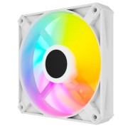 Вентиляторы Powercase Вентилятор (M56-12W ARGB) White 120x120x25mm (PWM, 100шт./кор, 4pin PWM (M+F)+ 3pin ARGB (M+F), 700-1500±10% об/мин) Bulk