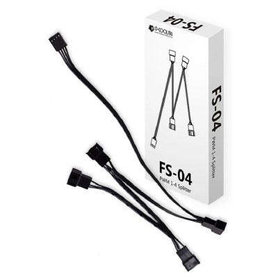 вентилятор Разветвитель питания ID-Cooling FS-04 (до 4 контактных вентиляторов) вентилятор Разветвитель питания ID-Cooling FS-04 (до 4 контактных вентиляторов)