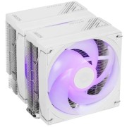вентилятор Cooler ID-Cooling FROZN A620 PRO SE ARGB WHITE Soc-AM5/AM4/1200/1700/1851 серебристый/белый 4-pin 15-27.2dB Al+Cu 260W 1190gr Ret