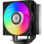 Вентиляторы Кулер PCCooler RT400 BK ARGB S115X/1200/1700/1851/AM4/AM5 (TDP 235W, 1x120mm PWM FAN, 4 тепловые трубки 6мм, 500-2200RPM, 32dBa)
