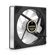 Вентиляторы Exegate EX299561RUS Вентилятор с подсветкой ExeGate EX12025H3P4PPRM-PWM.ARGB (120x120x25, ARGB, Hydraulic bearing (гидродинамический), 4pin + 3pin, 600-1800RPM, 26dBA)