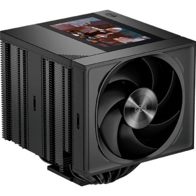 Вентиляторы PCCooler RZ820 Display BK (290W, 4-pin PWM, LED, 169mm, Al/Cu, 8x6mm, 1x140mm + 1x150mm, 71.9/78.7CFM, 27.1/35.8dBA, 1500/2500RPM, S: 1851/1700/1200/115X/20XX, AM5/AM (RZ820-BKNWNY-GL) Вентиляторы PCCooler RZ820 Display BK (290W, 4-pin PWM, LED, 169mm, Al/Cu, 8x6mm, 1x140mm + 1x150mm, 71.9/78.7CFM, 27.1/35.8dBA, 1500/2500RPM, S: 1851/1700/1200/115X/20XX, AM5/AM (RZ820-BKNWNY-GL)