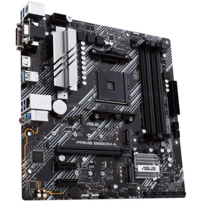 Материнская плата Asus PRIME B550M-A Soc-AM4 AMD B550 4xDDR4 mATX AC`97 8ch(7.1) GbLAN RAID+VGA+DVI+HDMI Материнская плата Asus PRIME B550M-A Soc-AM4 AMD B550 4xDDR4 mATX AC`97 8ch(7.1) GbLAN RAID+VGA+DVI+HDMI