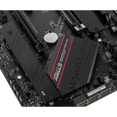 Материнская плата Asus ROG STRIX B550-F GAMING Soc-AM4 AMD B550 4xDDR4 ATX AC`97 8ch(7.1) 2.5Gg RAID+HDMI+DP Материнская плата Asus ROG STRIX B550-F GAMING Soc-AM4 AMD B550 4xDDR4 ATX AC`97 8ch(7.1) 2.5Gg RAID+HDMI+DP