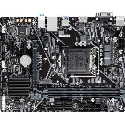 Материнская плата Gigabyte H410M H Soc-1200 Intel H410 2xDDR4 mATX AC`97 8ch(7.1) GbLAN+VGA+HDMI Материнская плата Gigabyte H410M H Soc-1200 Intel H410 2xDDR4 mATX AC`97 8ch(7.1) GbLAN+VGA+HDMI