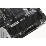 Материнская плата Asrock B550M PRO4 Soc-AM4 AMD B550 4xDDR4 mATX AC`97 8ch(7.1) GbLAN RAID+VGA+HDMI+DP