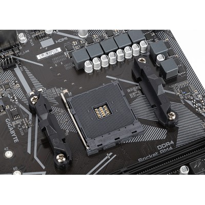 Материнская плата Gigabyte A520M S2H Soc-AM4 AMD A520 2xDDR4 mATX AC`97 8ch(7.1) GbLAN RAID+VGA+DVI+HDMI Материнская плата Gigabyte A520M S2H Soc-AM4 AMD A520 2xDDR4 mATX AC`97 8ch(7.1) GbLAN RAID+VGA+DVI+HDMI