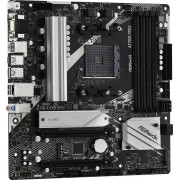 Материнская плата Asrock A520M PRO4 Soc-AM4 AMD A520 4xDDR4 mATX AC`97 8ch(7.1) GbLAN RAID+VGA+HDMI+DP