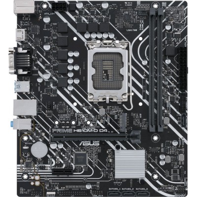 Материнская плата Asus PRIME H610M-D D4 Soc-1700 Intel H610 2xDDR4 mATX AC`97 8ch(7.1) GbLAN+VGA+HDMI Материнская плата Asus PRIME H610M-D D4 Soc-1700 Intel H610 2xDDR4 mATX AC`97 8ch(7.1) GbLAN+VGA+HDMI