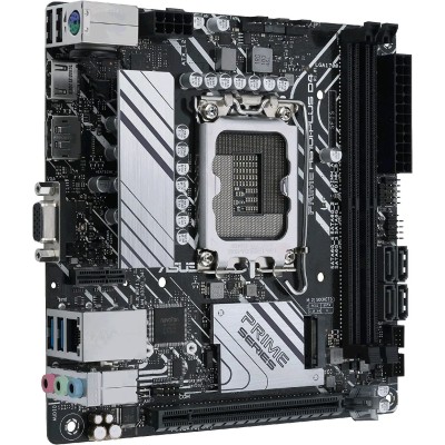 Материнская плата Asus PRIME H610I-PLUS D4-CSM Soc-1700 Intel H610 2xDDR4 mini-ITX AC`97 8ch(7.1) GbLAN+VGA+HDMI+DP Материнская плата Asus PRIME H610I-PLUS D4-CSM Soc-1700 Intel H610 2xDDR4 mini-ITX AC`97 8ch(7.1) GbLAN+VGA+HDMI+DP