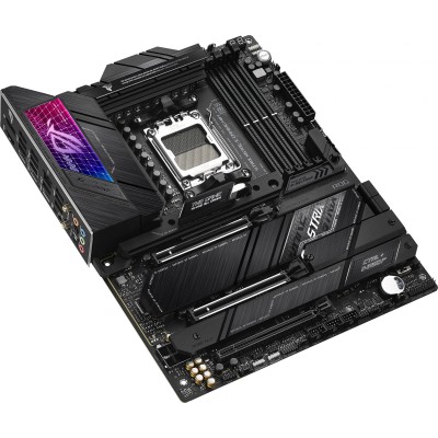Материнская плата Asus ROG STRIX X670E-E GAMING WIFI SocketAM5 AMD X670 4xDDR5 ATX AC`97 8ch(7.1) 2.5Gg RAID+HDMI+DP Материнская плата Asus ROG STRIX X670E-E GAMING WIFI SocketAM5 AMD X670 4xDDR5 ATX AC`97 8ch(7.1) 2.5Gg RAID+HDMI+DP