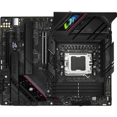 Материнская плата Asus ROG STRIX B650E-F GAMING WIFI Socket AM5 AMD B650 4xDDR5 ATX AC`97 8ch(7.1) 2.5Gg RAID+HDMI+DP Материнская плата Asus ROG STRIX B650E-F GAMING WIFI Socket AM5 AMD B650 4xDDR5 ATX AC`97 8ch(7.1) 2.5Gg RAID+HDMI+DP