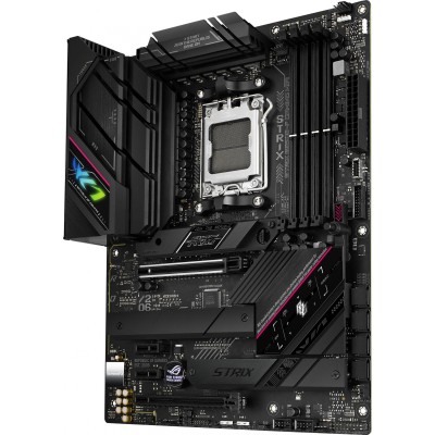 Материнская плата Asus ROG STRIX B650E-F GAMING WIFI Socket AM5 AMD B650 4xDDR5 ATX AC`97 8ch(7.1) 2.5Gg RAID+HDMI+DP Материнская плата Asus ROG STRIX B650E-F GAMING WIFI Socket AM5 AMD B650 4xDDR5 ATX AC`97 8ch(7.1) 2.5Gg RAID+HDMI+DP