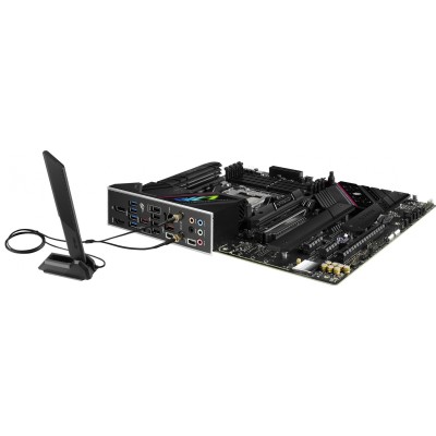 Материнская плата Asus ROG STRIX B650E-F GAMING WIFI Socket AM5 AMD B650 4xDDR5 ATX AC`97 8ch(7.1) 2.5Gg RAID+HDMI+DP Материнская плата Asus ROG STRIX B650E-F GAMING WIFI Socket AM5 AMD B650 4xDDR5 ATX AC`97 8ch(7.1) 2.5Gg RAID+HDMI+DP