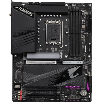Материнская плата Gigabyte Z790 AORUS ELITE AX Soc-1700 Intel Z790 4xDDR5 ATX AC`97 8ch(7.1) 2.5Gg RAID+HDMI+DP Материнская плата Gigabyte Z790 AORUS ELITE AX Soc-1700 Intel Z790 4xDDR5 ATX AC`97 8ch(7.1) 2.5Gg RAID+HDMI+DP