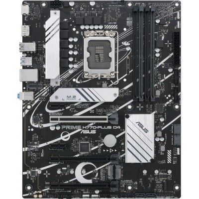 Материнская плата Asus PRIME H770-PLUS D4 Soc-1700 Intel H770 4xDDR4 ATX AC`97 8ch(7.1) 2.5Gg RAID+HDMI+DP Материнская плата Asus PRIME H770-PLUS D4 Soc-1700 Intel H770 4xDDR4 ATX AC`97 8ch(7.1) 2.5Gg RAID+HDMI+DP