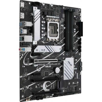 Материнская плата Asus PRIME H770-PLUS D4 Soc-1700 Intel H770 4xDDR4 ATX AC`97 8ch(7.1) 2.5Gg RAID+HDMI+DP Материнская плата Asus PRIME H770-PLUS D4 Soc-1700 Intel H770 4xDDR4 ATX AC`97 8ch(7.1) 2.5Gg RAID+HDMI+DP