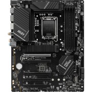 Материнская плата MSI PRO B760-P WIFI DDR4 Soc-1700 Intel B760 4xDDR4 ATX AC`97 8ch(7.1) 2.5Gg+HDMI+DP