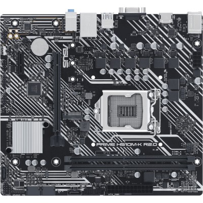 Материнская плата Asus PRIME H510M-K R2.0 Soc-1200 Intel H470 2xDDR4 mATX AC`97 8ch(7.1) GbLAN+VGA+HDMI Материнская плата Asus PRIME H510M-K R2.0 Soc-1200 Intel H470 2xDDR4 mATX AC`97 8ch(7.1) GbLAN+VGA+HDMI