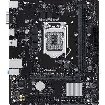 Материнская плата Asus PRIME H510M-R R2.0-SI Soc-1200 Intel H470 2xDDR4 mATX AC`97 8ch(7.1) GbLAN+VGA+HDMI White Box Материнская плата Asus PRIME H510M-R R2.0-SI Soc-1200 Intel H470 2xDDR4 mATX AC`97 8ch(7.1) GbLAN+VGA+HDMI White Box