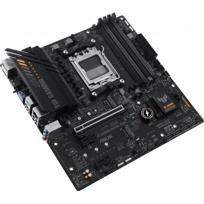 Материнская плата Asus TUF GAMING A620M-PLUS Socket AM5 AMD A620 4xDDR5 mATX AC`97 8ch(7.1) 2.5Gg RAID+HDMI+DP Материнская плата Asus TUF GAMING A620M-PLUS Socket AM5 AMD A620 4xDDR5 mATX AC`97 8ch(7.1) 2.5Gg RAID+HDMI+DP