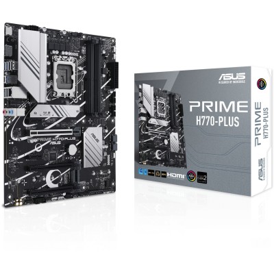 Материнская плата Asus PRIME H770-PLUS Soc-1700 Intel H770 4xDDR5 ATX AC`97 8ch(7.1) 2.5Gg RAID+HDMI+DP Материнская плата Asus PRIME H770-PLUS Soc-1700 Intel H770 4xDDR5 ATX AC`97 8ch(7.1) 2.5Gg RAID+HDMI+DP