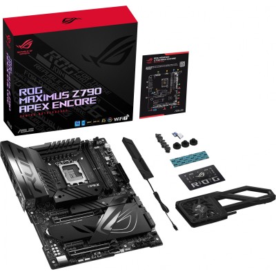 Материнская плата Asus ROG MAXIMUS Z790 APEX ENCORE Soc-1700 Intel Z790 2xDDR5 ATX AC`97 8ch(7.1) 2.5Gg RAID Материнская плата Asus ROG MAXIMUS Z790 APEX ENCORE Soc-1700 Intel Z790 2xDDR5 ATX AC`97 8ch(7.1) 2.5Gg RAID