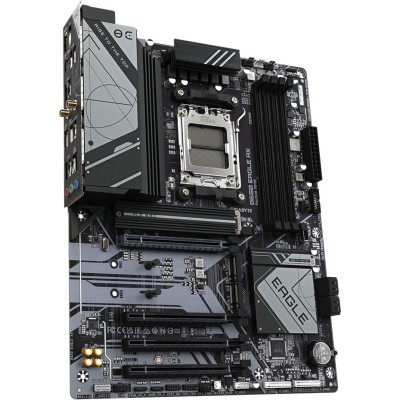Материнская плата Gigabyte B650 EAGLE AX Socket AM5 AMD B650 4xDDR5 ATX AC`97 8ch(7.1) GbLAN RAID+HDMI+DP Материнская плата Gigabyte B650 EAGLE AX Socket AM5 AMD B650 4xDDR5 ATX AC`97 8ch(7.1) GbLAN RAID+HDMI+DP