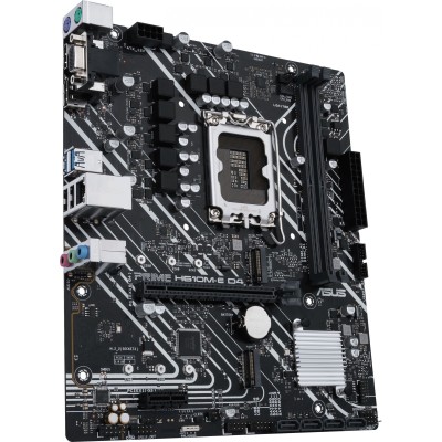 Материнская плата Asus PRIME H610M-E D4-CSM Soc-1700 Intel H610 2xDDR4 mATX AC`97 8ch(7.1) GbLAN+VGA+HDMI+DP Материнская плата Asus PRIME H610M-E D4-CSM Soc-1700 Intel H610 2xDDR4 mATX AC`97 8ch(7.1) GbLAN+VGA+HDMI+DP