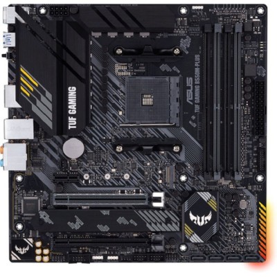 Материнская плата ASUS TUF GAMING B550M-PLUS (Socket AM4, mATX, 4xDDR4(128GB), HDMI 2.1/DP, 1xPCIe 4.0x16/1xPCIe 3.0x16, 1xPCIe 3.0, 1xLAN (2.5GbE), 4xSATA 6Gb/s, 2xM.2, 1xType-C, 5xUSB 3.2, 2xUSB 2.0, 1xPS/2) Материнская плата ASUS TUF GAMING B550M-PLUS (Socket AM4, mATX, 4xDDR4(128GB), HDMI 2.1/DP, 1xPCIe 4.0x16/1xPCIe 3.0x16, 1xPCIe 3.0, 1xLAN (2.5GbE), 4xSATA 6Gb/s, 2xM.2, 1xType-C, 5xUSB 3.2, 2xUSB 2.0, 1xPS/2)