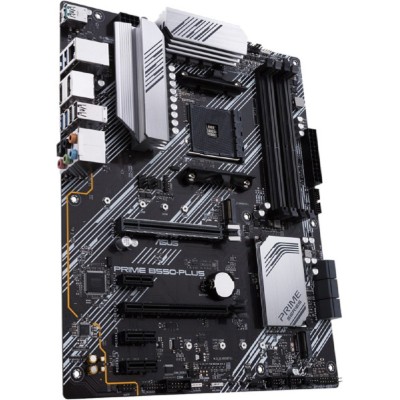 Материнская плата ASUS PRIME B550-PLUS (Socket AM4, ATX, 4xDDR4(128GB), DP/HDMI, 1xPCIe 4.0x16/1xPCIe 3.0x16, 3xPCIe 3.0, 1xLAN, 6xSATA 6Gb/s, 2xM.2, 1xType-C, 5xUSB 3.2, 2xUSB 2.0) Материнская плата ASUS PRIME B550-PLUS (Socket AM4, ATX, 4xDDR4(128GB), DP/HDMI, 1xPCIe 4.0x16/1xPCIe 3.0x16, 3xPCIe 3.0, 1xLAN, 6xSATA 6Gb/s, 2xM.2, 1xType-C, 5xUSB 3.2, 2xUSB 2.0)