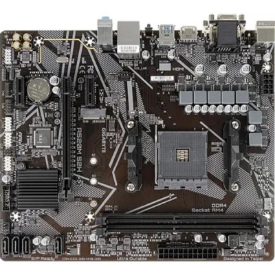 Материнская плата Gigabyte A520M S2H Soc-AM4 AMD A520 2xDDR4 mATX AC`97 8ch(7.1) GbLAN RAID+VGA+DVI+HDMI Материнская плата Gigabyte A520M S2H Soc-AM4 AMD A520 2xDDR4 mATX AC`97 8ch(7.1) GbLAN RAID+VGA+DVI+HDMI