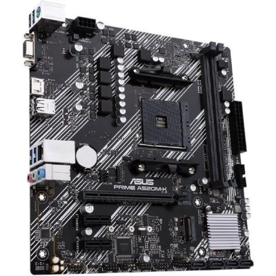 Материнская плата ASUS PRIME A520M-K (Socket AM4, mATX, 2xDDR4(64GB), VGA/HDMI 2.1, 1xPCIe 3.0x16/2xPCIe 3.0, 1xLAN, 4xSATA 6Gb/s, 1xM.2, 4xUSB 3.2, 2xUSB 2.0, 1xPS/2) Материнская плата ASUS PRIME A520M-K (Socket AM4, mATX, 2xDDR4(64GB), VGA/HDMI 2.1, 1xPCIe 3.0x16/2xPCIe 3.0, 1xLAN, 4xSATA 6Gb/s, 1xM.2, 4xUSB 3.2, 2xUSB 2.0, 1xPS/2)