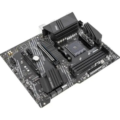 Материнская плата MSI B550-A PRO Soc-AM4 AMD B550 4xDDR4 ATX AC`97 8ch(7.1) GbLAN RAID+HDMI+DP Материнская плата MSI B550-A PRO Soc-AM4 AMD B550 4xDDR4 ATX AC`97 8ch(7.1) GbLAN RAID+HDMI+DP