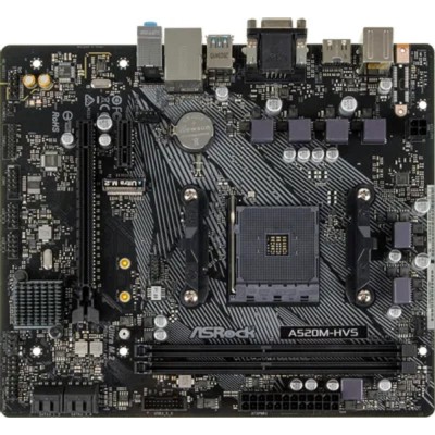 Материнская плата Asrock A520M-HVS Soc-AM4 AMD A520 2xDDR4 mATX AC`97 8ch(7.1) GbLAN RAID+VGA+HDMI Материнская плата Asrock A520M-HVS Soc-AM4 AMD A520 2xDDR4 mATX AC`97 8ch(7.1) GbLAN RAID+VGA+HDMI