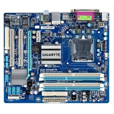 Материнская плата GigaByte GA-G41M-Combo(GQ) S775<G41> PCI-E+SVGA+GbLAN SATA MicroATX 2DDR-II+2DDR-III Материнская плата GigaByte GA-G41M-Combo(GQ) S775<G41> PCI-E+SVGA+GbLAN SATA MicroATX 2DDR-II+2DDR-III