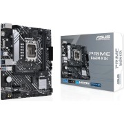 Материнская плата ASUS PRIME B660M-K D4 (Socket 1700, mATX, 2xDDR4(64GB), VGA/HDMI 2.1, 1xPCIe 4.0x16/2xPCIe 3.0, 1xLAN, 4xSATA 6Gb/s, 2xM.2, 4xUSB 3.2, 2xUSB 2.0, 1xPS/2)