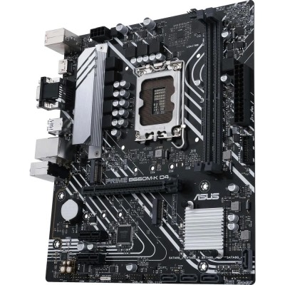 Материнская плата ASUS PRIME B660M-K D4 (Socket 1700, mATX, 2xDDR4(64GB), VGA/HDMI 2.1, 1xPCIe 4.0x16/2xPCIe 3.0, 1xLAN, 4xSATA 6Gb/s, 2xM.2, 4xUSB 3.2, 2xUSB 2.0, 1xPS/2) Материнская плата ASUS PRIME B660M-K D4 (Socket 1700, mATX, 2xDDR4(64GB), VGA/HDMI 2.1, 1xPCIe 4.0x16/2xPCIe 3.0, 1xLAN, 4xSATA 6Gb/s, 2xM.2, 4xUSB 3.2, 2xUSB 2.0, 1xPS/2)