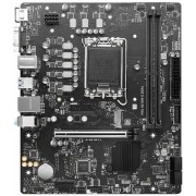 Материнская плата MSI PRO H610M-E DDR4 H610, LGA1700, 2 DDR4, 1 PCI-Ex16, 1 PCI-Ex1, 1 M.2, 4 SATA3.0, 4 USB3.2Gen1, 8 USB 2.0