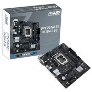 Материнская плата ASUS PRIME H610M-R D4-SI (Socket 1700, mATX, 2xDDR4(64GB), VGA/DVI-D/HDMI 2.1, 1xPCIe 4.0x16/1xPCIe 3.0, 1xLAN, 4xSATA 6Gb/s, 1xM.2, 2xUSB 3.2, 2xUSB 2.0, 2xPS/2)
