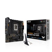 Материнская плата ASUS TUF GAMING B660M-PLUS WIFI (Socket 1700, mATX, 4xDDR5(128GB), DP/HDMI, 1xPCIe 5.0x16/1xPCIe 3.0x16/1xPCIe 4.0, 1xLAN (2.5GbE), 4xSATA 6Gb/s, 2xM.2, 1xType-C, 5xUSB 3.2, 2xUSB 2.0)