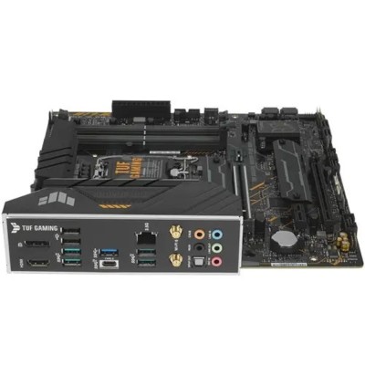 Материнская плата ASUS TUF GAMING B660M-PLUS WIFI (Socket 1700, mATX, 4xDDR5(128GB), DP/HDMI, 1xPCIe 5.0x16/1xPCIe 3.0x16/1xPCIe 4.0, 1xLAN (2.5GbE), 4xSATA 6Gb/s, 2xM.2, 1xType-C, 5xUSB 3.2, 2xUSB 2.0) Материнская плата ASUS TUF GAMING B660M-PLUS WIFI (Socket 1700, mATX, 4xDDR5(128GB), DP/HDMI, 1xPCIe 5.0x16/1xPCIe 3.0x16/1xPCIe 4.0, 1xLAN (2.5GbE), 4xSATA 6Gb/s, 2xM.2, 1xType-C, 5xUSB 3.2, 2xUSB 2.0)