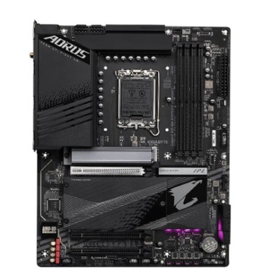 Материнская плата Gigabyte Z790 AORUS ELITE AX Socket 1700, Intel®Z790, 4xDDR5-4800, HDMI+DP, 3xPCI-Ex16, 6xSATA3(RAID 0/1/5/10), 4xM.2, 8Ch Audio, 1x2.5GbLan, WiFi, (4+4)xUSB2.0, (5+2)xUSB3.2, (1+1)xUSB3.2 Type-C™, Материнская плата Gigabyte Z790 AORUS ELITE AX Socket 1700, Intel®Z790, 4xDDR5-4800, HDMI+DP, 3xPCI-Ex16, 6xSATA3(RAID 0/1/5/10), 4xM.2, 8Ch Audio, 1x2.5GbLan, WiFi, (4+4)xUSB2.0, (5+2)xUSB3.2, (1+1)xUSB3.2 Type-C™,