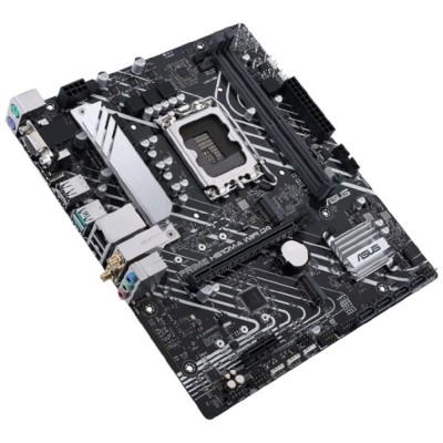 Материнская плата ASUS PRIME H610M-A WIFI D4 (Socket 1700, mATX, 2xDDR4(64GB), VGA/HDMI/DP, 1xPCIe 4.0x16/1xPCIe 3.0, 1xLAN, Wi-Fi, BT, 4xSATA 6Gb/s, 2xM.2, 2xUSB 3.2, 4xUSB 2.0, 2xPS/2) Материнская плата ASUS PRIME H610M-A WIFI D4 (Socket 1700, mATX, 2xDDR4(64GB), VGA/HDMI/DP, 1xPCIe 4.0x16/1xPCIe 3.0, 1xLAN, Wi-Fi, BT, 4xSATA 6Gb/s, 2xM.2, 2xUSB 3.2, 4xUSB 2.0, 2xPS/2)