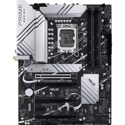 Материнская плата ASUS PRIME Z790-P WIFI (Socket 1700, ATX, 4xDDR5(192GB), DP/HDMI, 1xPCIe 5.0x16/3xPCIe 4.0x16/1xPCIe 3.0, 1xLAN (2.5GbE), Wi-Fi, BT, 4xSATA 6Gb/s, 3xM.2, 1xType-C, 3xUSB 3.2, 4xUSB 2) Материнская плата ASUS PRIME Z790-P WIFI (Socket 1700, ATX, 4xDDR5(192GB), DP/HDMI, 1xPCIe 5.0x16/3xPCIe 4.0x16/1xPCIe 3.0, 1xLAN (2.5GbE), Wi-Fi, BT, 4xSATA 6Gb/s, 3xM.2, 1xType-C, 3xUSB 3.2, 4xUSB 2)