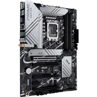 Материнская плата ASUS PRIME Z790-P WIFI (Socket 1700, ATX, 4xDDR5(192GB), DP/HDMI, 1xPCIe 5.0x16/3xPCIe 4.0x16/1xPCIe 3.0, 1xLAN (2.5GbE), Wi-Fi, BT, 4xSATA 6Gb/s, 3xM.2, 1xType-C, 3xUSB 3.2, 4xUSB 2) Материнская плата ASUS PRIME Z790-P WIFI (Socket 1700, ATX, 4xDDR5(192GB), DP/HDMI, 1xPCIe 5.0x16/3xPCIe 4.0x16/1xPCIe 3.0, 1xLAN (2.5GbE), Wi-Fi, BT, 4xSATA 6Gb/s, 3xM.2, 1xType-C, 3xUSB 3.2, 4xUSB 2)