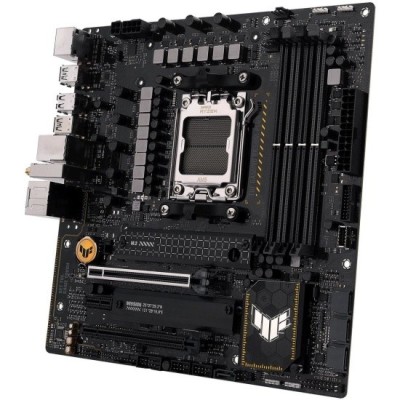 Материнская плата ASUS TUF GAMING B650M-PLUS WIFI (Socket AM5, mATX, 4xDDR5(128GB), DP/HDMI, 2xPCIe 4.0x16/1xPCIe 4.0, 1xLAN (2.5GbE), Wi-Fi 6i, BT 5.2, 4xSATA 6Gb/s, 2xM.2, 1xType-C, 3xUSB 3.2, 4xUSB 2.0) Материнская плата ASUS TUF GAMING B650M-PLUS WIFI (Socket AM5, mATX, 4xDDR5(128GB), DP/HDMI, 2xPCIe 4.0x16/1xPCIe 4.0, 1xLAN (2.5GbE), Wi-Fi 6i, BT 5.2, 4xSATA 6Gb/s, 2xM.2, 1xType-C, 3xUSB 3.2, 4xUSB 2.0)
